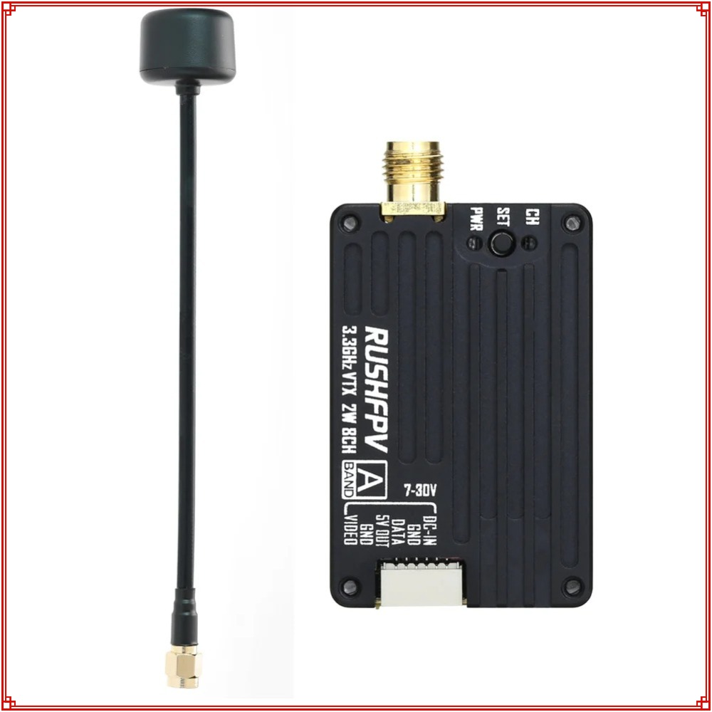 Drone Receiver - جهاز إرسال RUSHFPV 3.3G 2W VTX