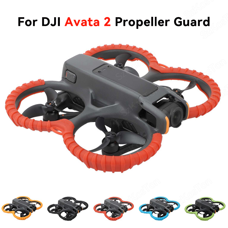 Drone Propeller Guard - حلقة ممتص صدمات واقية لـ DJI