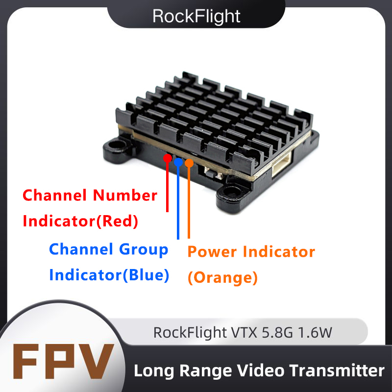 جهاز إرسال RockFlight TX663 VT - مراجعة Drone Frame وسعره