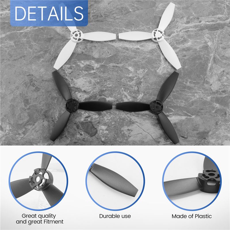 مراوح ABLL-4 قطع غيار شفرات بد - مراجعة Drone Propeller وسعره