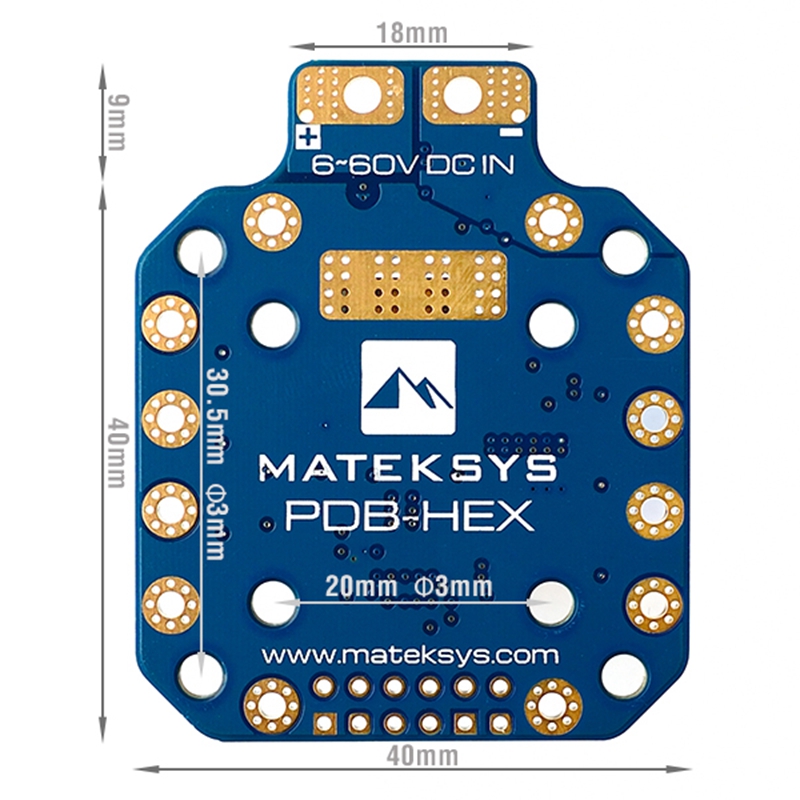 لوحة توزيع الطاقة Oike Mateksy - مراجعة Drone Power Distribution Board وسعره